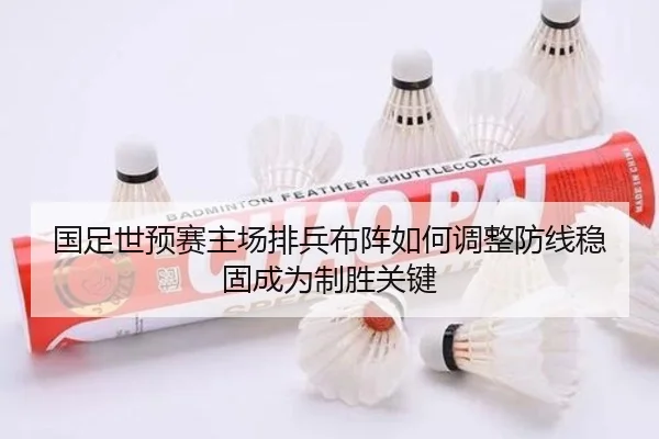 国足世预赛主场排兵布阵如何调整防线稳固成为制胜关键